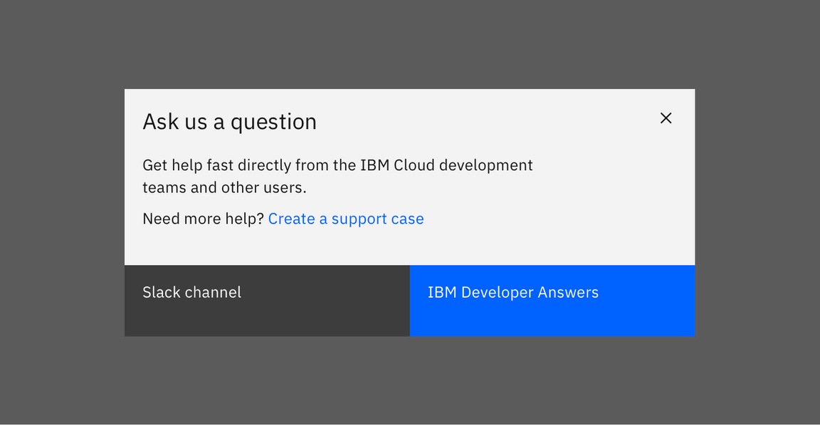 Secondary / Primary button order with a third action in a modals